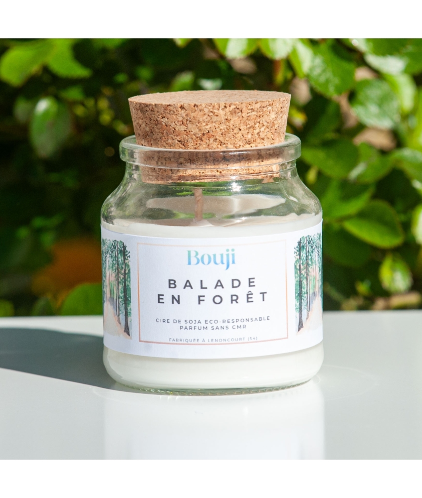Bouji – Bougies & Fondants parfumés artisanaux | Naturels & faits main en Lorraine Bougie 120gr - Balade en forêt Bouji – Bougies & Fondants parfumés artisanaux | Naturels & faits main en Lorraine Bougie 120gr - Balade en forêt