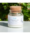 Bouji – Bougies & Fondants parfumés artisanaux | Naturels & faits main en Lorraine Bougie 120gr - Fleur de coton