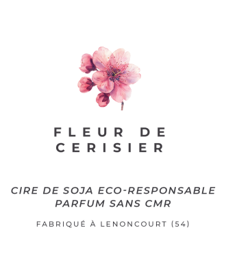 Bouji – Bougies & Fondants parfumés artisanaux | Naturels & faits main en Lorraine Fondants parfumés - Fleur de Cerisier