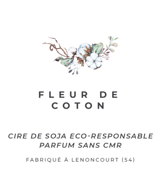 Bouji – Bougies & Fondants parfumés artisanaux | Naturels & faits main en Lorraine Fondants parfumés - Fleur de Coton