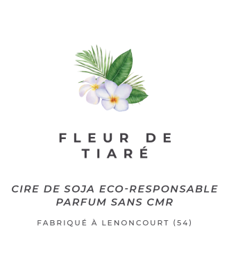 Bouji – Bougies & Fondants parfumés artisanaux | Naturels & faits main en Lorraine Fondants parfumés - Fleur de Tiaré
