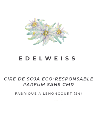 Bouji – Bougies & Fondants parfumés artisanaux | Naturels & faits main en Lorraine Fondants parfumés - Edelweiss