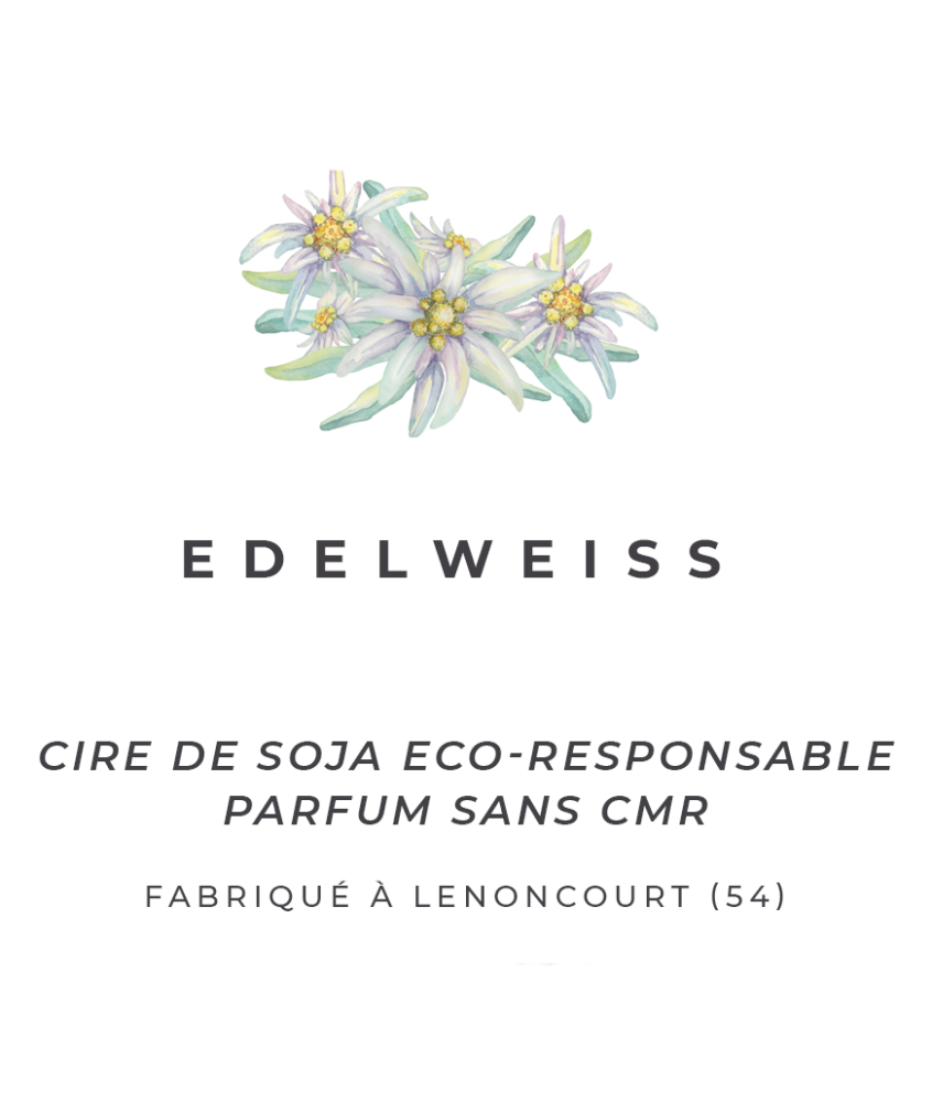 Bouji – Bougies & Fondants parfumés artisanaux | Naturels & faits main en Lorraine Fondants parfumés - Edelweiss Bouji – Bougies & Fondants parfumés artisanaux | Naturels & faits main en Lorraine Fondants parfumés - Edelweiss