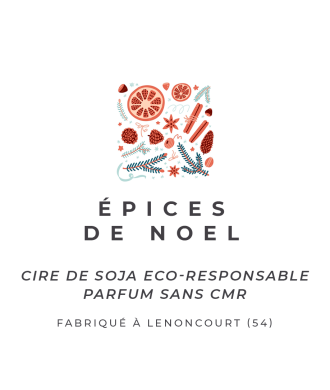 Bouji – Bougies & Fondants parfumés artisanaux | Naturels & faits main en Lorraine Fondants parfumés - Epices de Noël