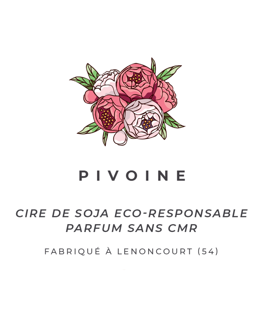 Bouji – Bougies & Fondants parfumés artisanaux | Naturels & faits main en Lorraine Fondants parfumés - Pivoine Bouji – Bougies & Fondants parfumés artisanaux | Naturels & faits main en Lorraine Fondants parfumés - Pivoine