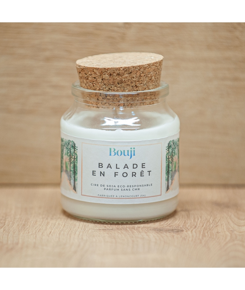 Bougie 120gr - Balade en forêt