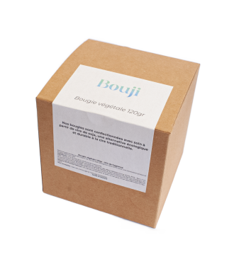 Bouji – Bougies & Fondants parfumés artisanaux | Naturels & faits main en Lorraine Boite d'emballage