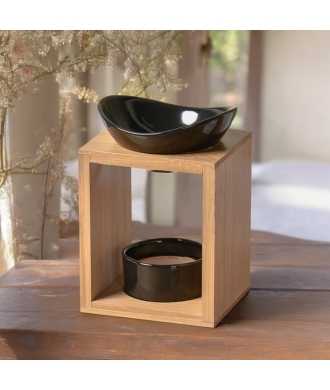 Brûleur en Bambou et Céramique Kalos