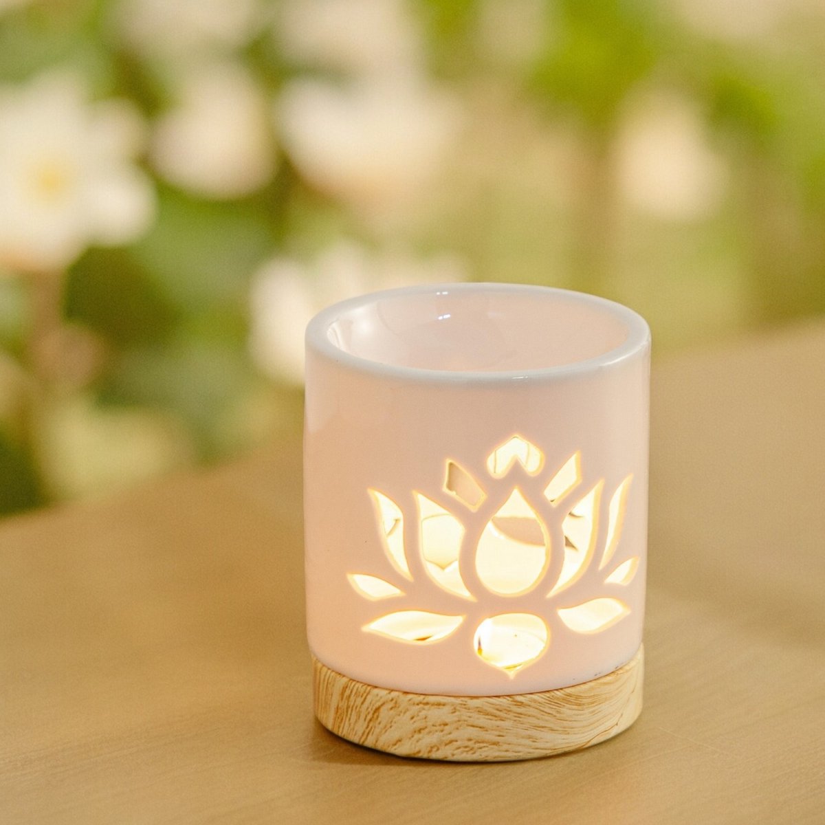 Brûle parfum Série Céramy Nénuphar