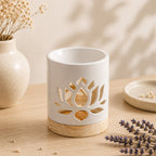 Brûle parfum Série Céramy Nénuphar