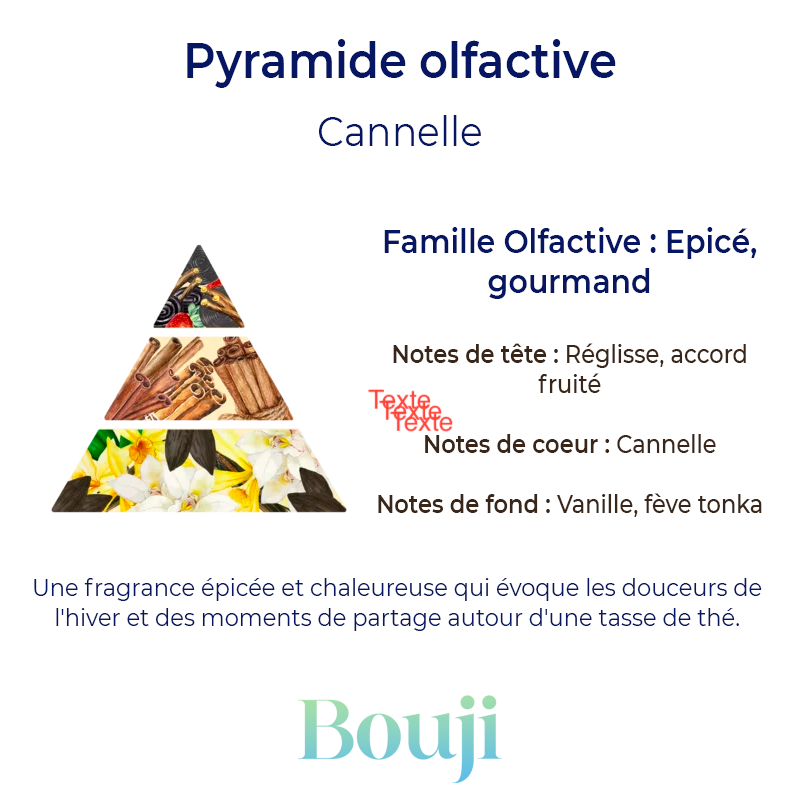 Fondant parfumé - Cannelle  - 5gr